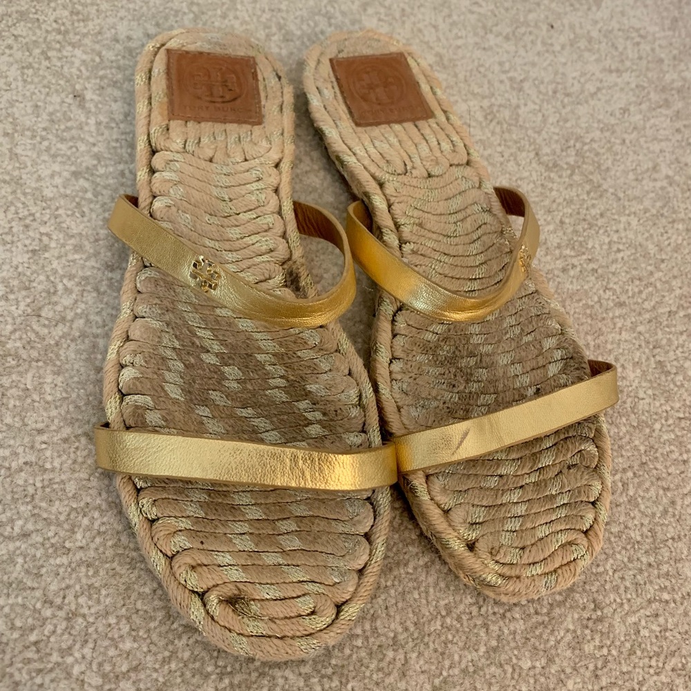 Tory Burch 2 Band Espadrille Sandal